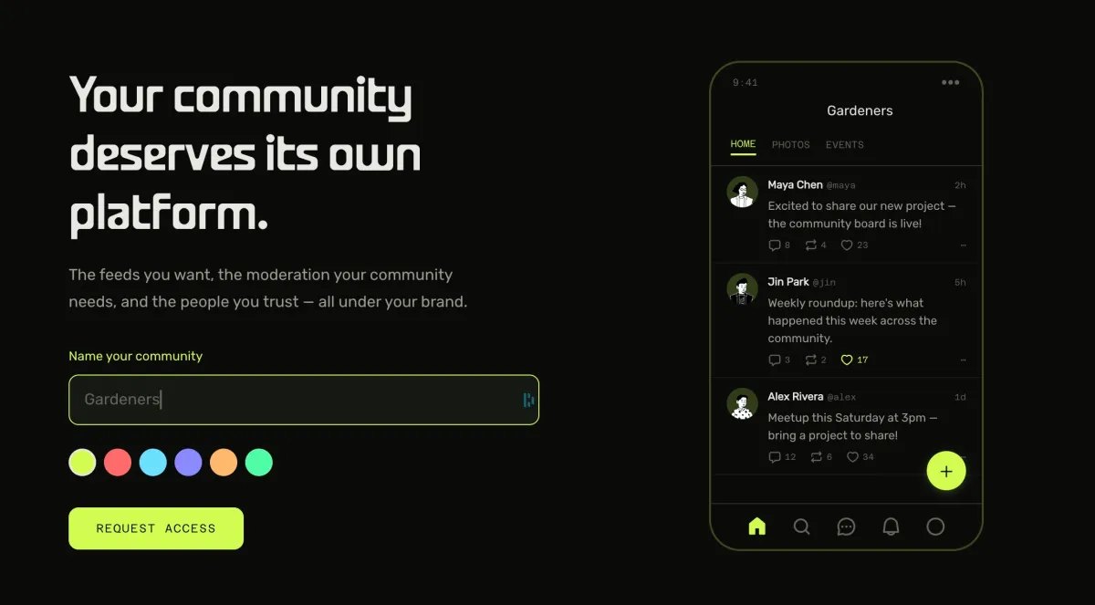 Acorn от Blacksky: платформа для автономных сообществ