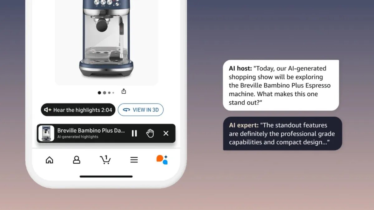 Amazon launches voice AI chat on product pages — real-time Q&A