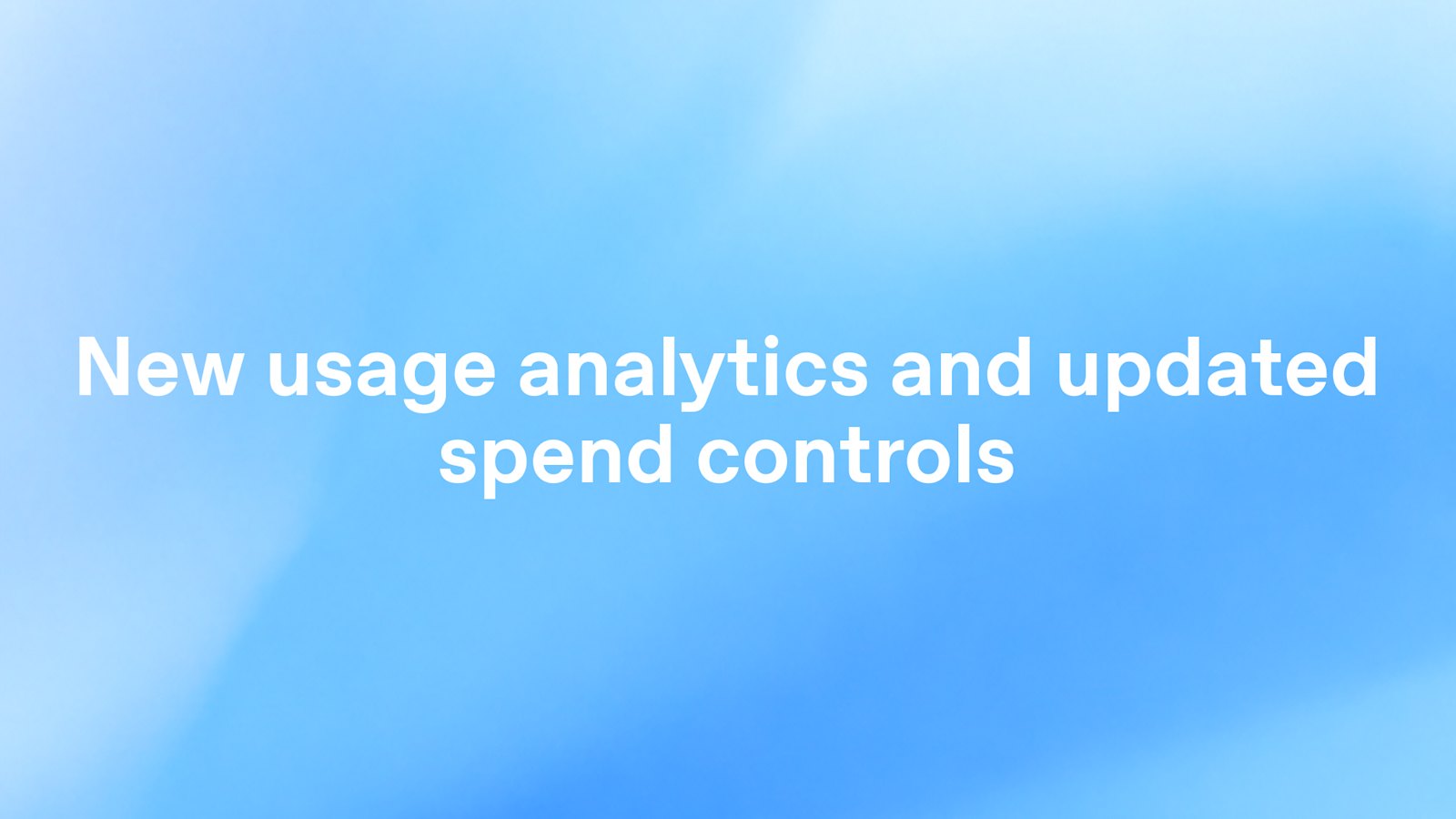 OpenAI: Credit Usage Analytics and Updated Spend Controls for ChatGPT Enterprise