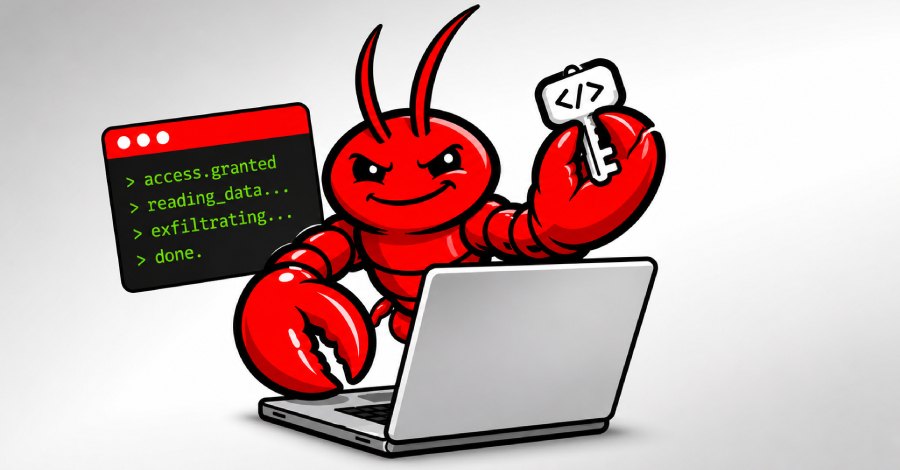 Attacks on OpenClaw: hidden commands force agent to execute code and exfiltrate secrets