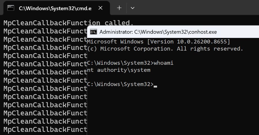 RoguePlanet in Microsoft Defender: PoC elevates privileges to SYSTEM on patched Windows