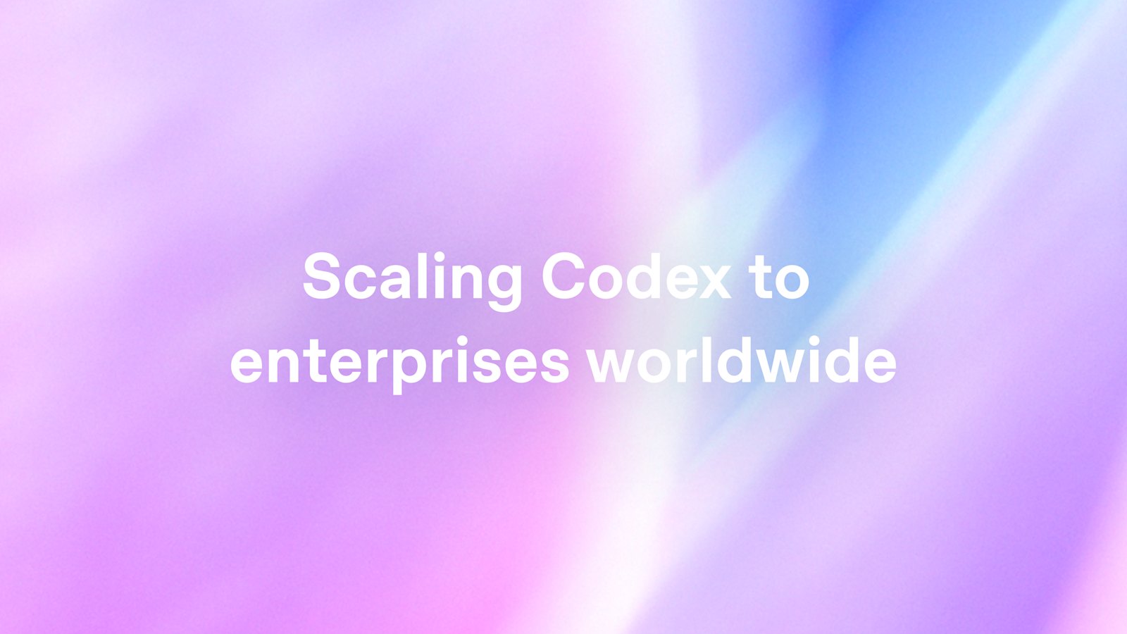 OpenAI launches Codex Labs to scale Codex across enterprises