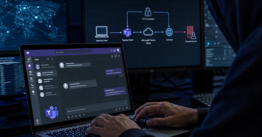 DragonForce masks C2 via Microsoft Teams TURN (Backdoor.Turn)