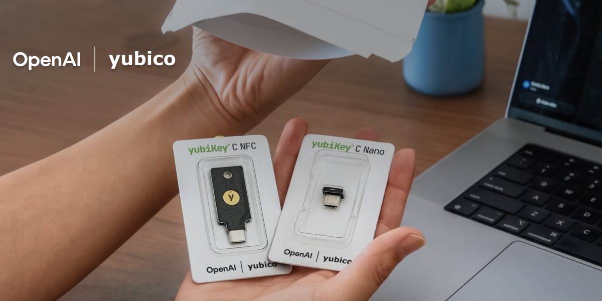 OpenAI and Yubico Launch Advanced Account Security and Joint YubiKeys to Protect ChatGPT Accounts