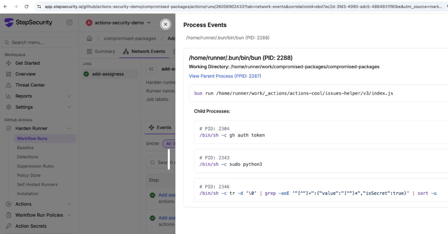 Теги GitHub Actions перенаправлены на импостер‑коммиты — похищают CI/CD учётные данные