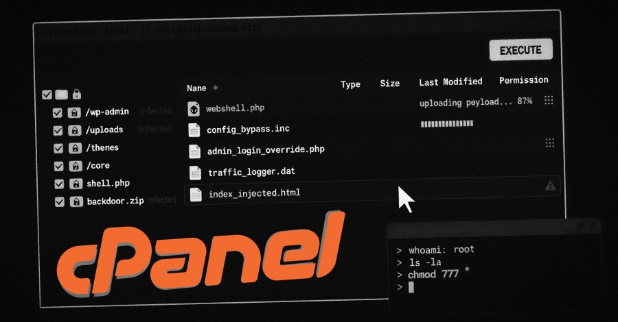 CVE-2026-41940: Widespread exploitation of cPanel to deploy Filemanager backdoor