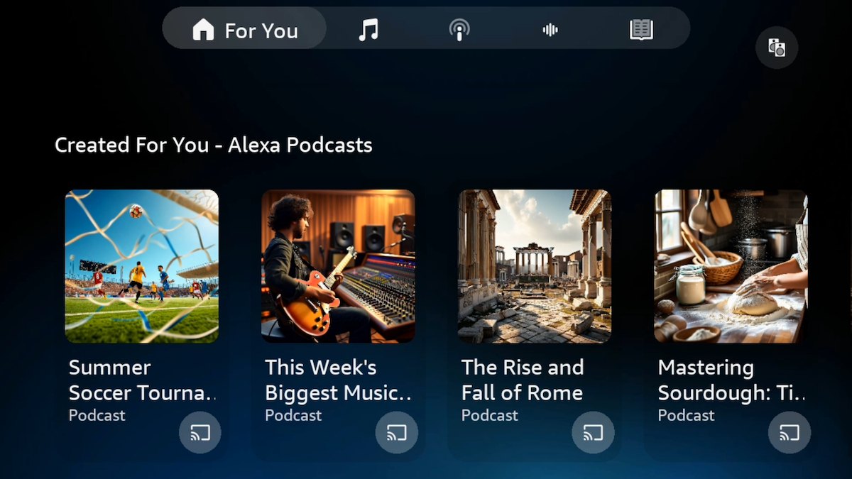 Amazon научила Alexa+ генерировать подкасты по запросу